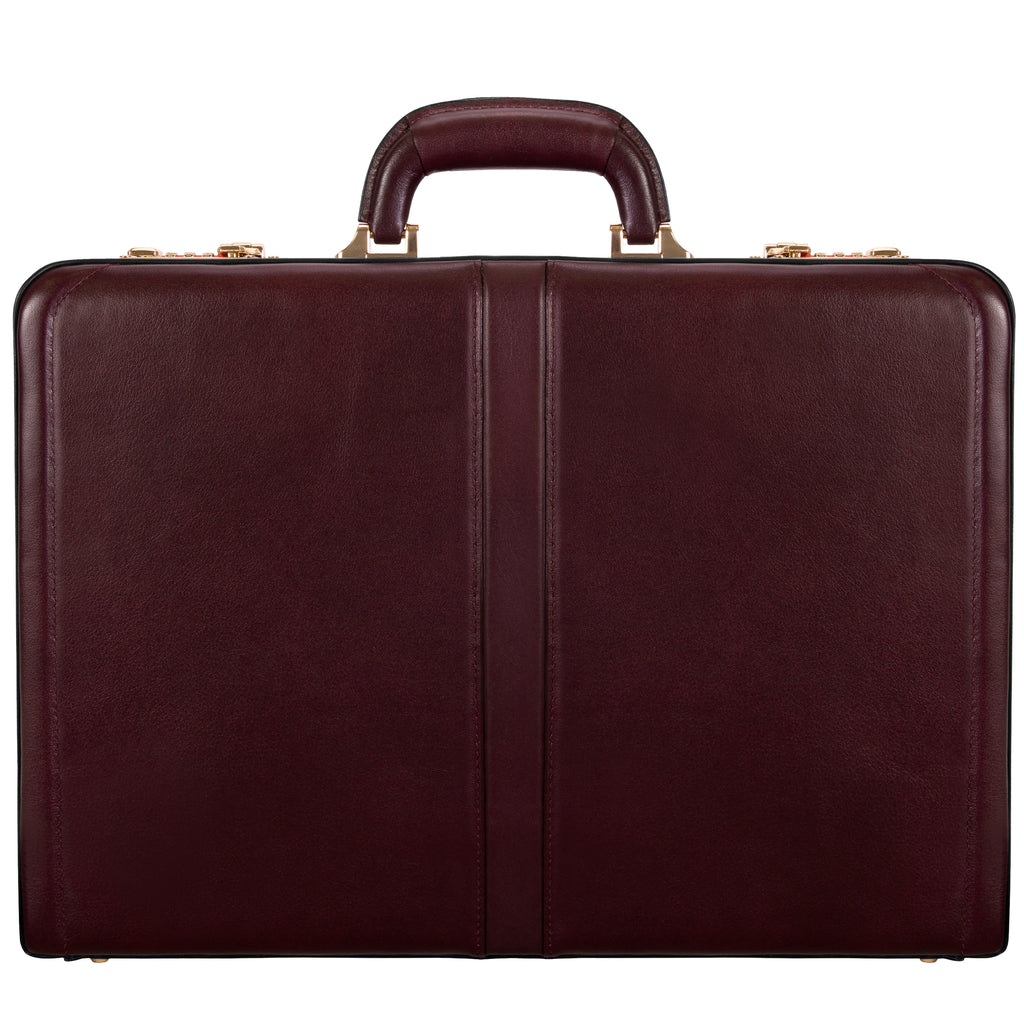 Luxury Leather Briefcase - Reagan | McKlein USA – McKleinUSA
