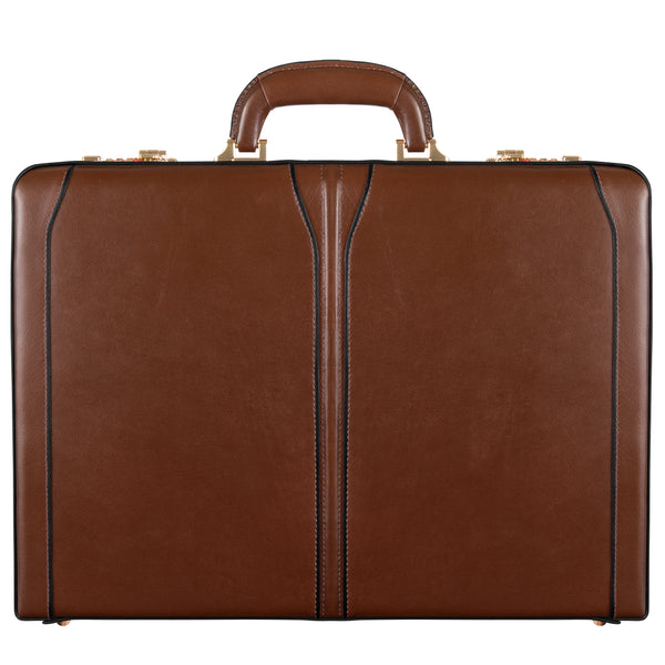 Brown Leather Work Briefcase