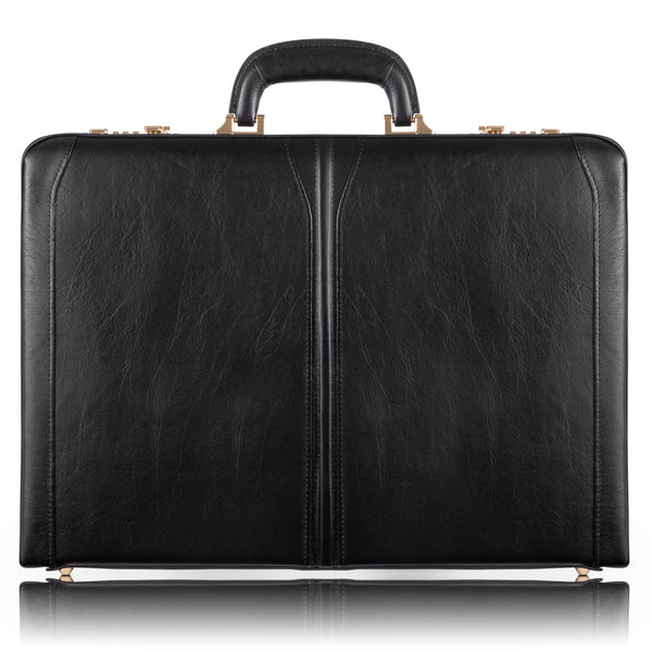 McKlein USA Luxury Leather Attaché Briefcase 