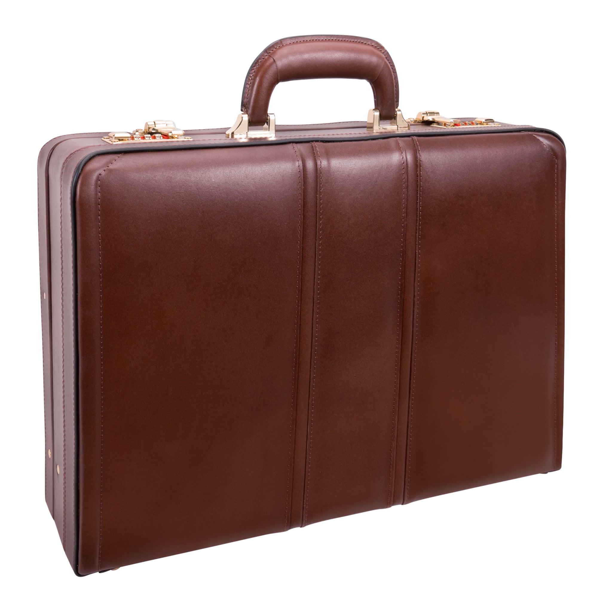Coughlin Leather Attaché Briefcase - Sleek Design & Durability Coughlin Leather Attaché Briefcase - Sleek Design & Durability