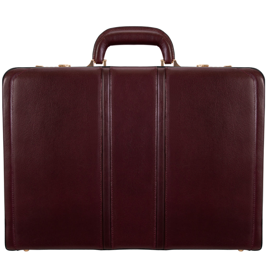 Coughlin Leather Attaché Briefcase - Sleek Design & Durability – McKleinUSA