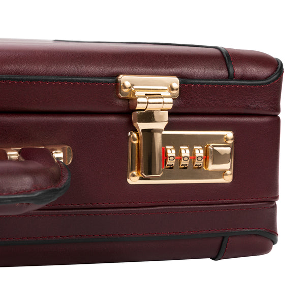 McKlein USA Harper Brown Premium Leather Briefcase