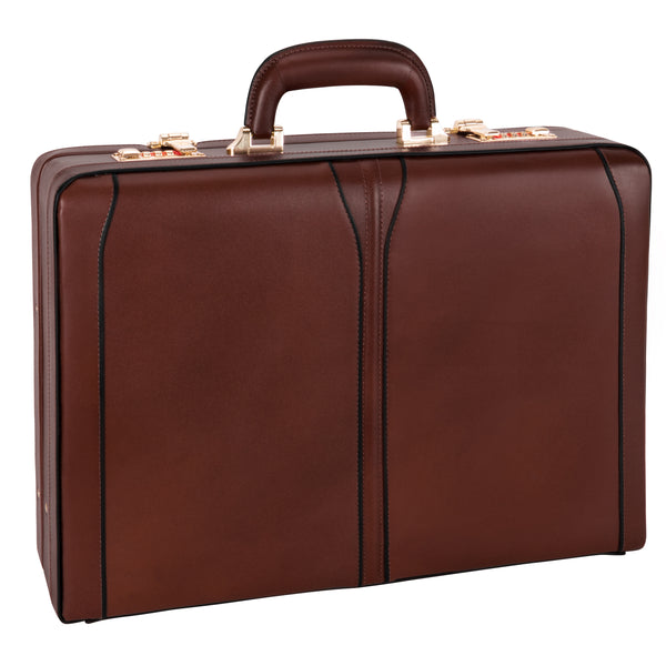 Elegant Leather Briefcase McKlein USA