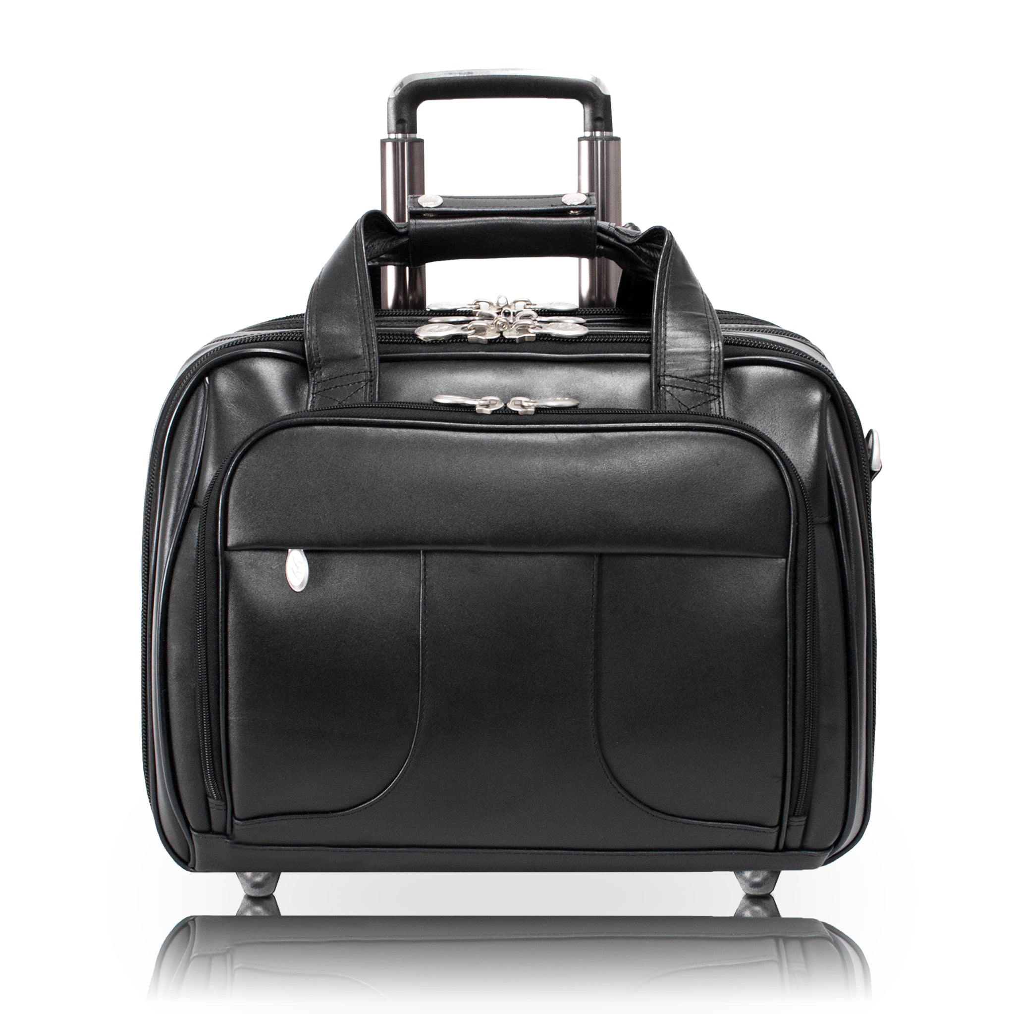THAMES Polyester 43 Litre Overnighter Laptop Roller Case , Overnight  Business Trolley Bag , Laptop Trolley Expandable Cabin & Check-in Set - 14  inch Black - Price in India | Flipkart.com