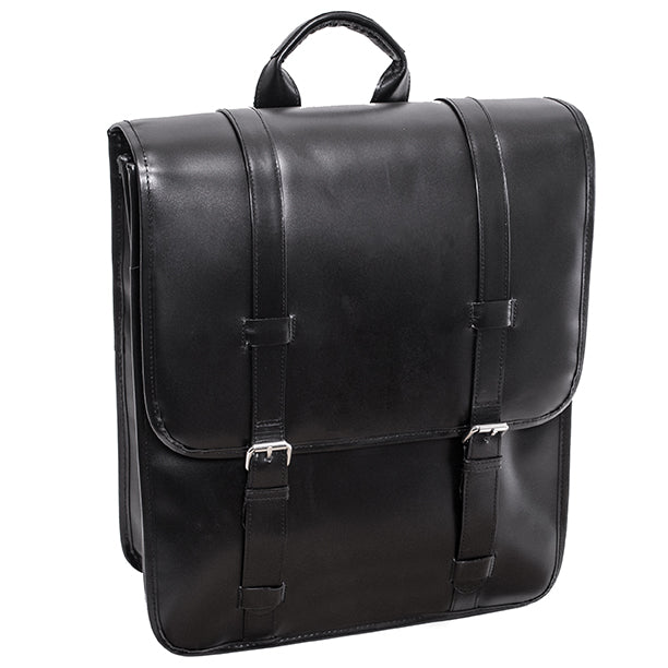 88005 (Black) Leather Laptop Backpack – McKleinUSA