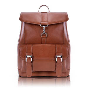 brown leather 15 laptop backpack Premium 15” Leather Laptop Backpack Black
