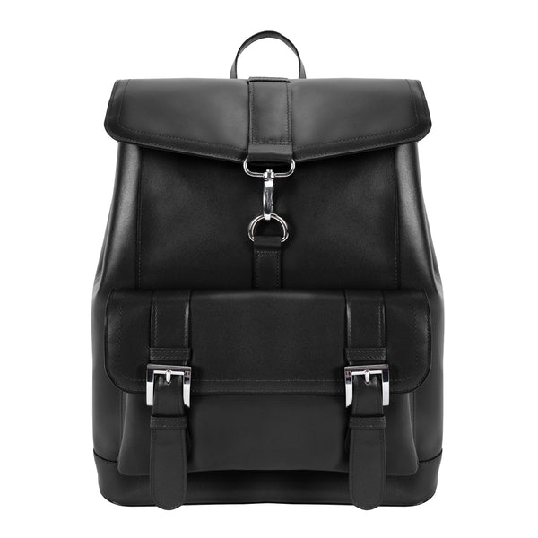 HAGEN | 15” Leather Laptop Backpack