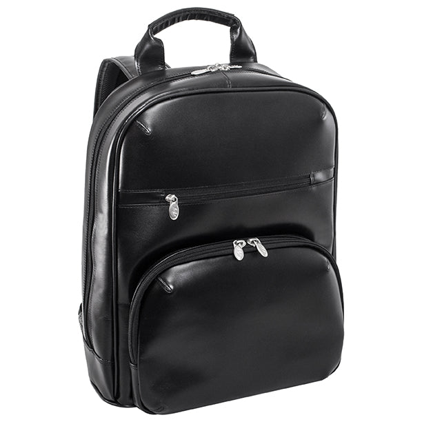 8804 15" Leather Laptop Backpack