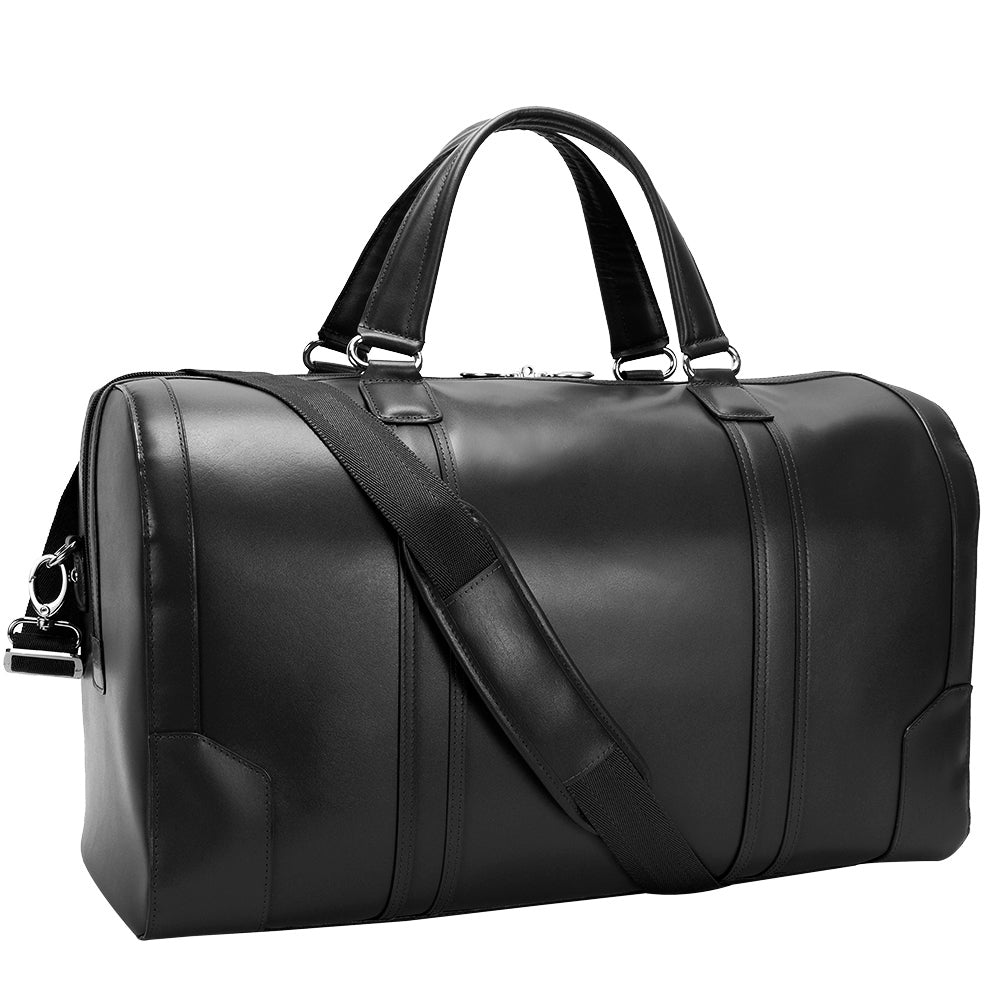 Premium 20” Leather Tablet Duffel | McKlein USA – McKleinUSA