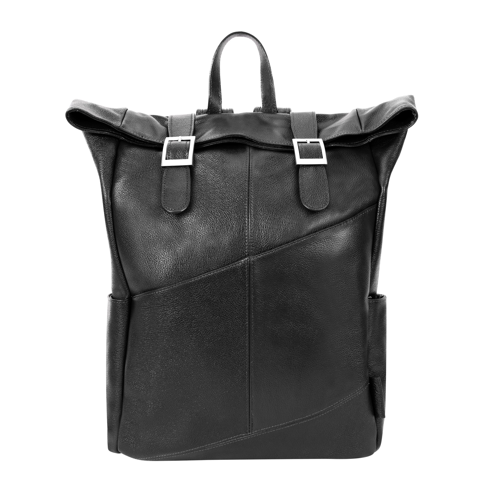 Premium 17” Leather Dual-Access Laptop Backpack – McKleinUSA