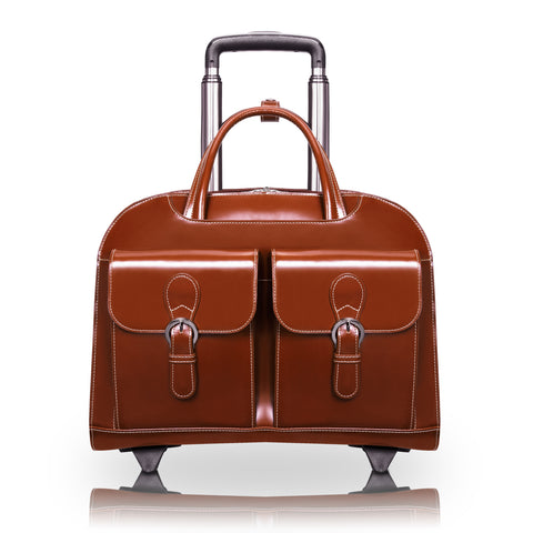 ELSTON  15” Nylon Dual-Compartment Laptop Briefcase – McKleinUSA