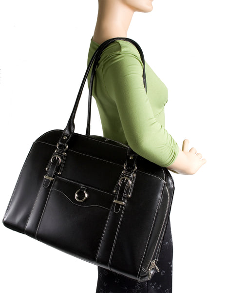 Chic Leather Business Bag