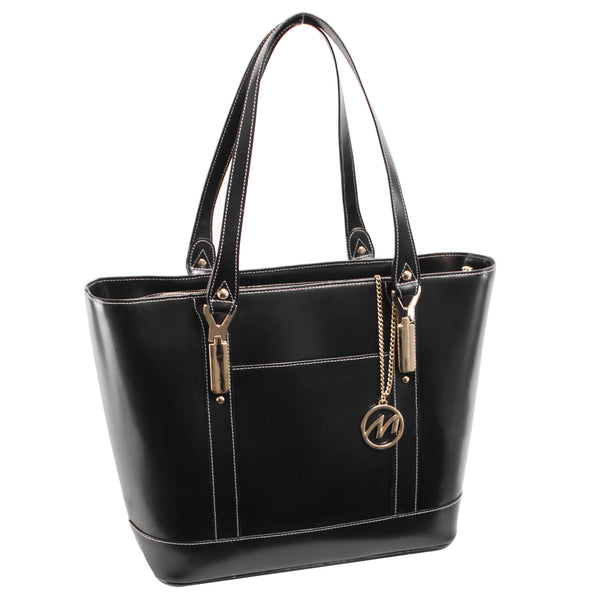 Sophisticated Leather Tablet Tote