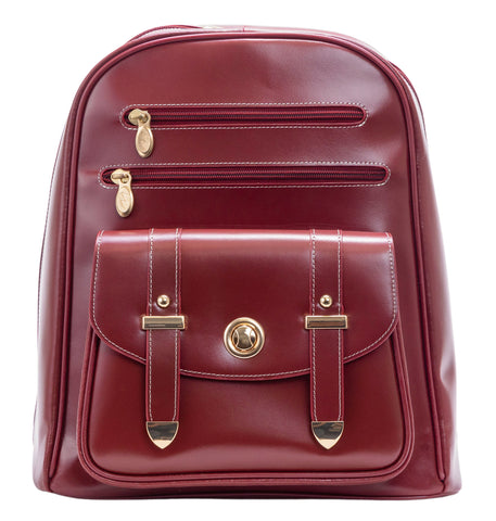 ROBBINS | 11" Leather Business Laptop Tablet Backpack