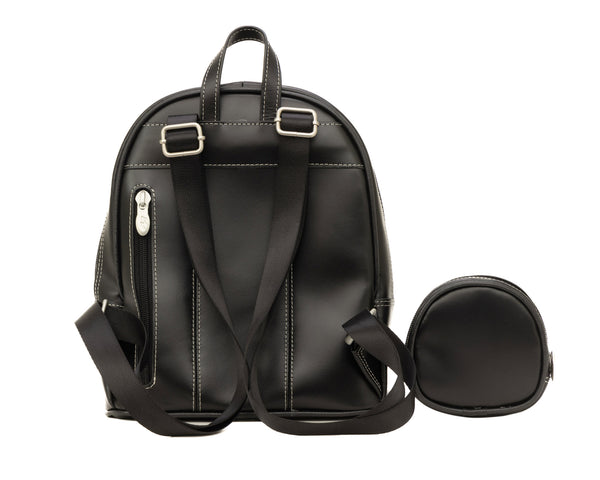 Elegant Leather Mini Backpack McKlein USA
